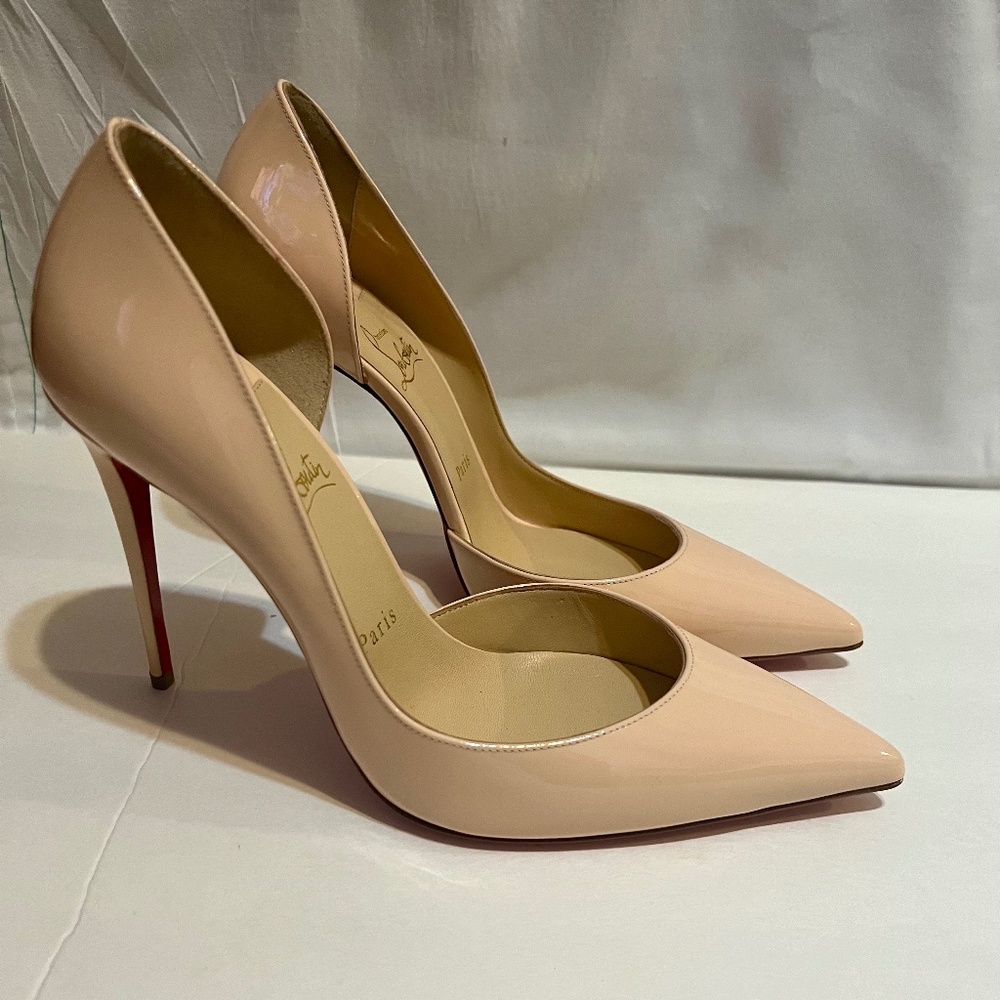 Christian Louboutin Iriza 100mm Patent Leather Pumps